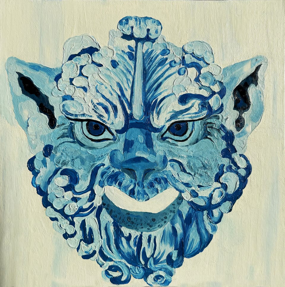 The Blue Mask